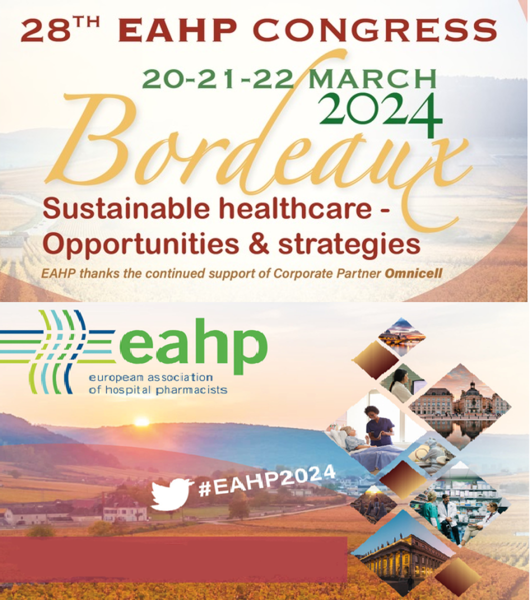 Si apre a Bordeaux il Congresso europeo di farmacia ospedaliera  