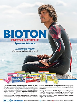 L’energia di Bioton per la rincorsa di Fabian  alle prossime Olimpiadi    